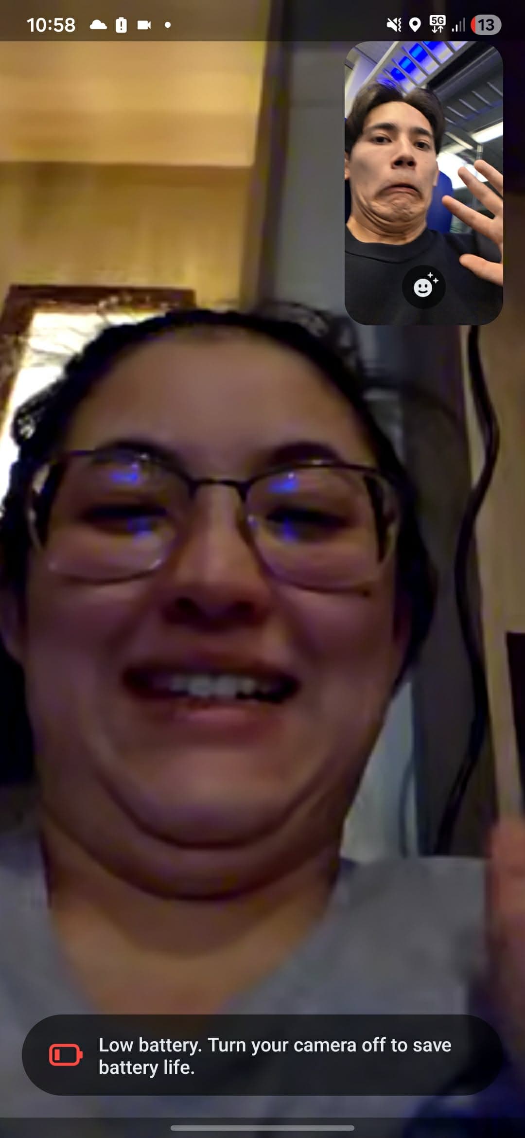 Facetime across countries